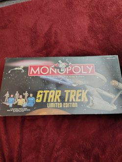 Star Trek limited edition Monopoly game