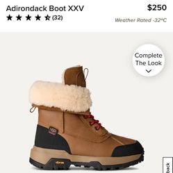 UGG Adirondack Boots XXV Size 8