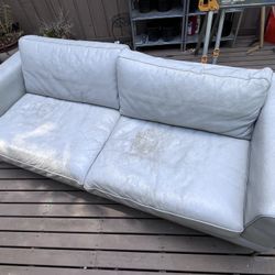 Leather Couch 