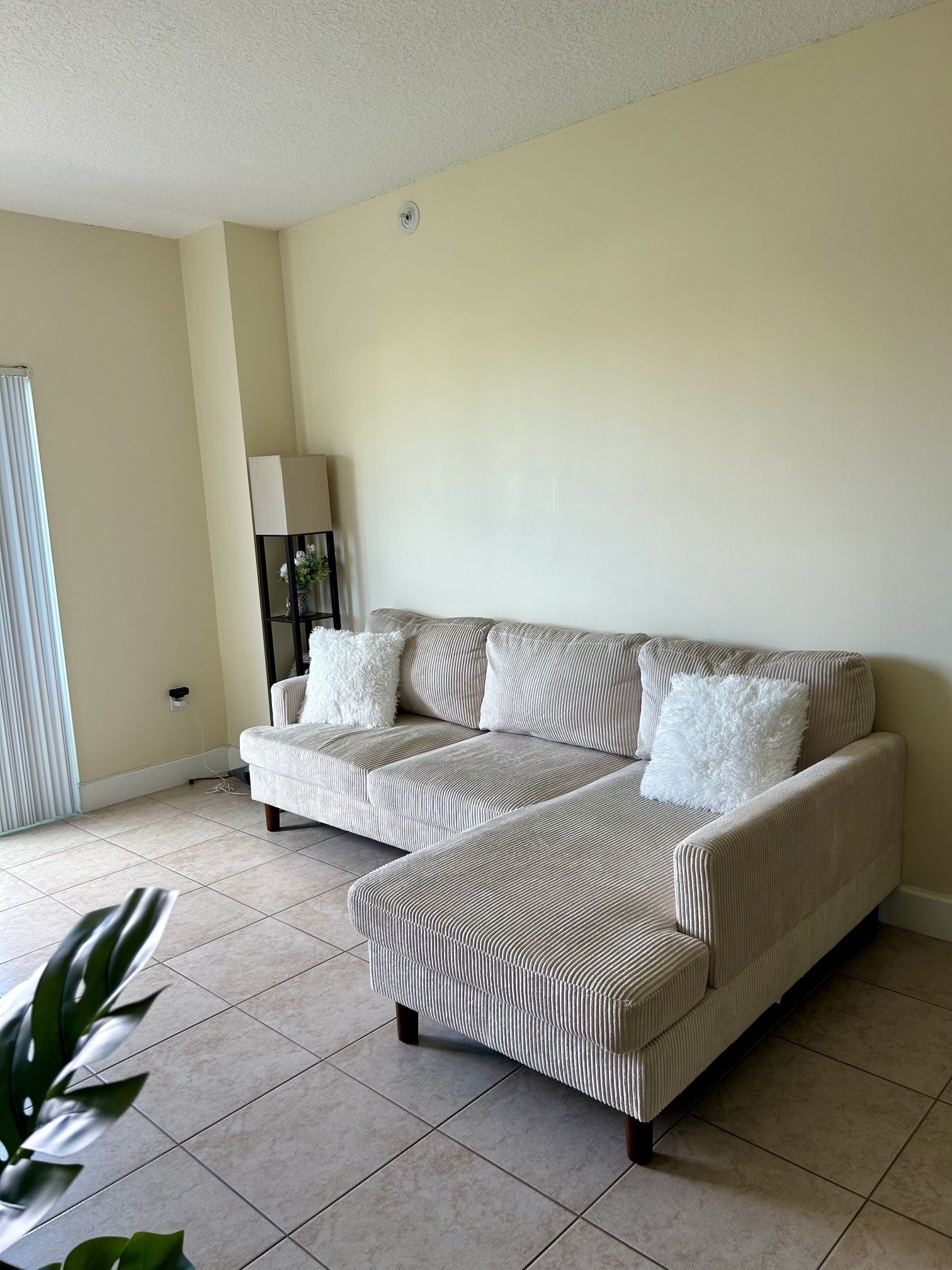 Corduroy Sectional Sofa 