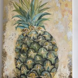 Oil Painting 48*60 Golden Pineapple 