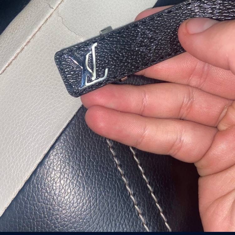 LV Slim Bracelet Black