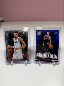 Topps victor wembanyama lot of 2