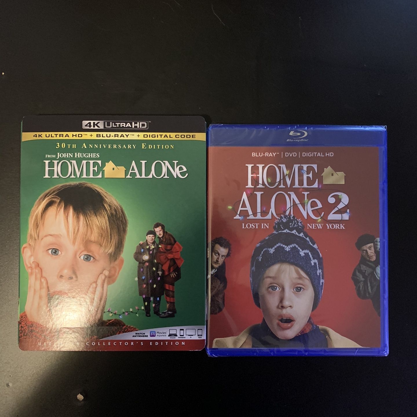 NEW! 4K Home Alone And Blu-Ray Home Alone 2