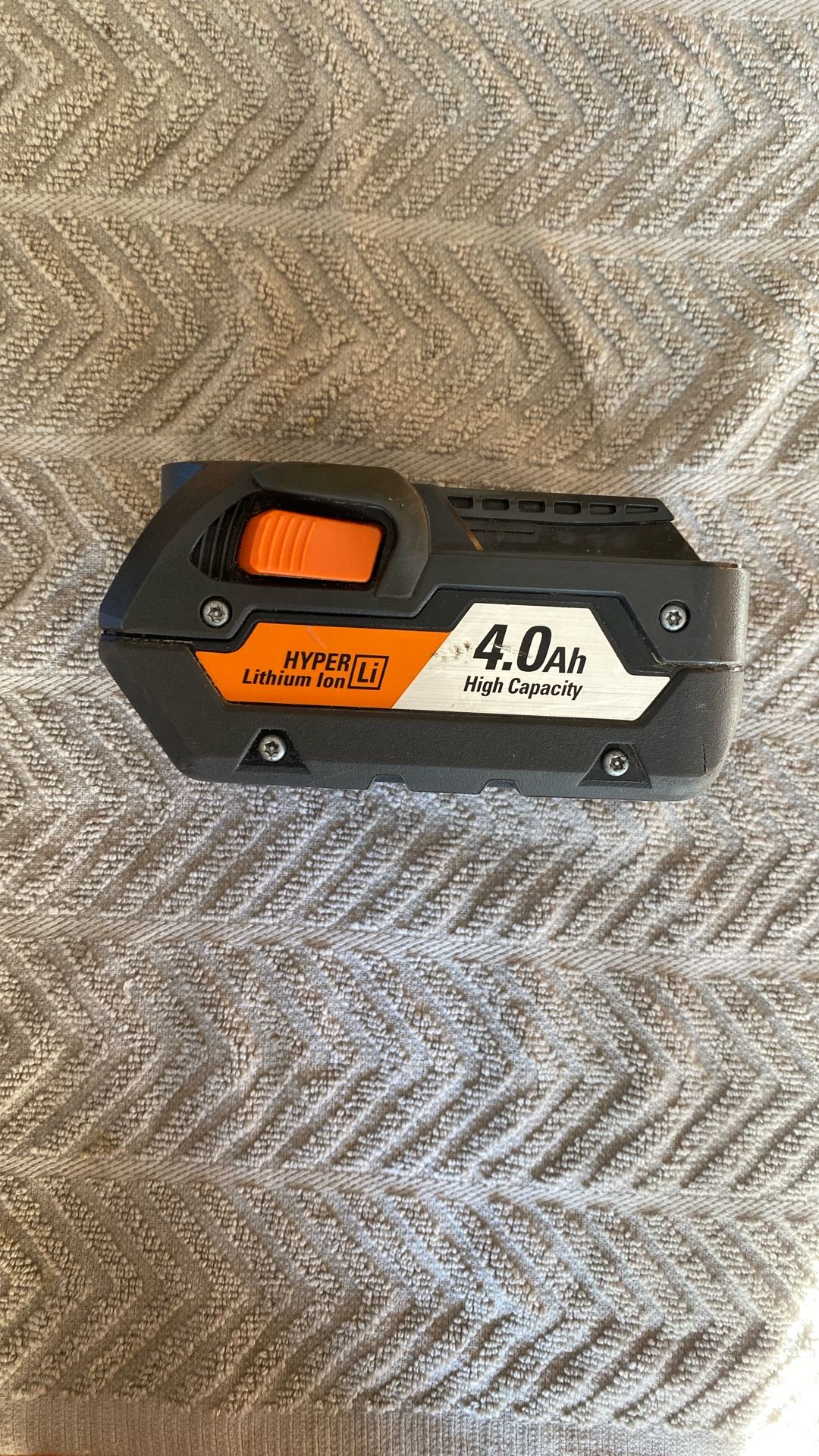 RIDGID 18 Volt 4AH Battery