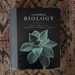 Campbell Biology (ninth edition) Hardcover Textbook