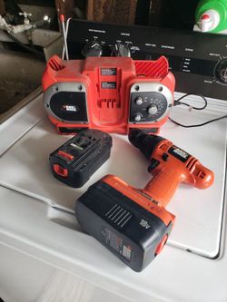 Cordless Drill With FM Radio