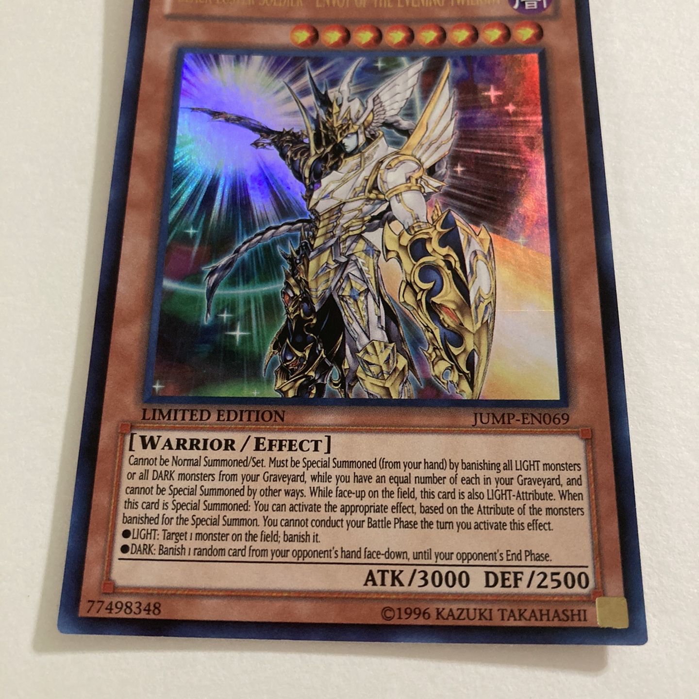 Of The End Yu-Gi-Oh! Black Luster Soldier Ritual Set - Envoy, Beginning,  Evening Twilight & Sacred Cards, Near Mint Condition Ritual Monster Card Set