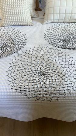 Wall hangings- black wire