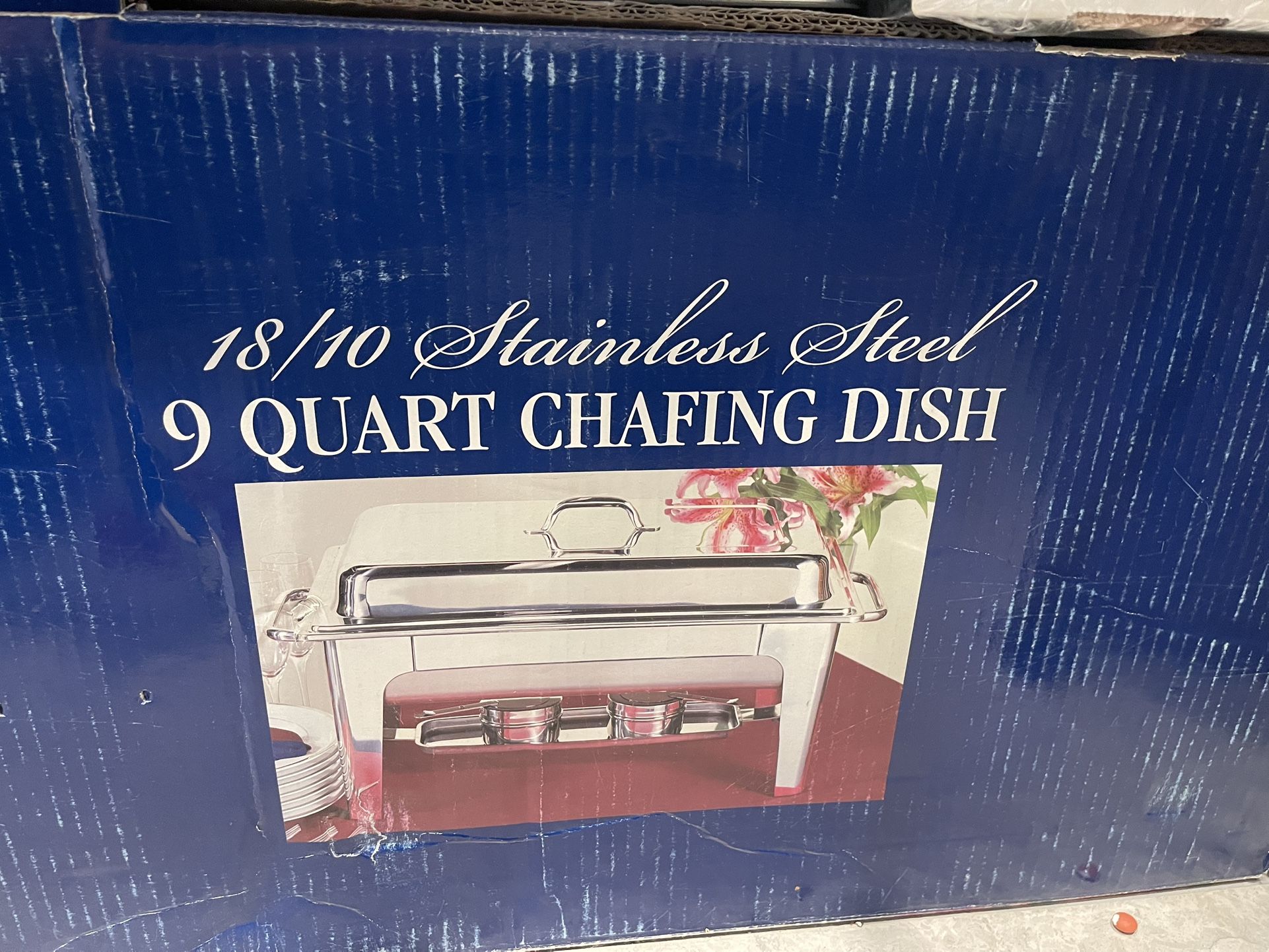 9 Qt Stainless Steel Chafing Dish