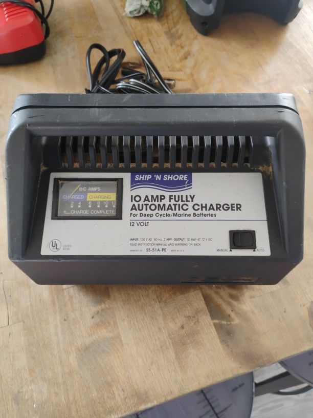 Battery Charger 10 Amp Fully Automatic Charger