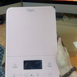 🌸 Ozeri Touch Digital Kitchen Scale – Pink Glass Edition 🌸 📍 Pickup Location: s. Durango & 215 near IKEA  💰 Price: $15 (Brand New – Retail $30+)  