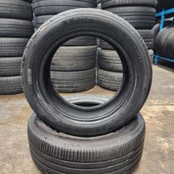🔥 (2) 215 55 17 Michelin Premier LTX All Season Tires 