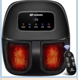 Shiatsu Foot Massager Machine with Heat & Remote, 2026 Upgraded Deep Kneading, for Plantar Fasciitis, Neuropathy, FSA Eligible, Birthday Gifts for Wom