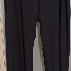 NEW WITH TAGS WOMEN'S CAbi BRAND BLACK SLACKS, SIZE LARGE 