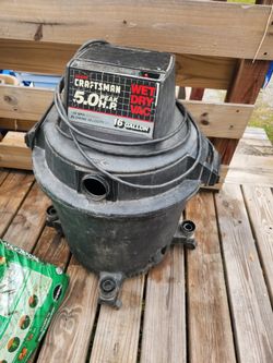 Craftsman 5HP 16 gallon shop vac