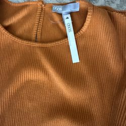 ASOS brand, Orange maxi dress 