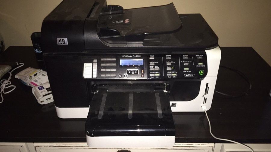 HP OfficeJet Pro 8500 Wireless All-in-One Multifunction Color InkJet Printer Print/Copy/Scan/Fax