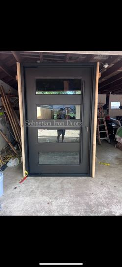 Iron doors