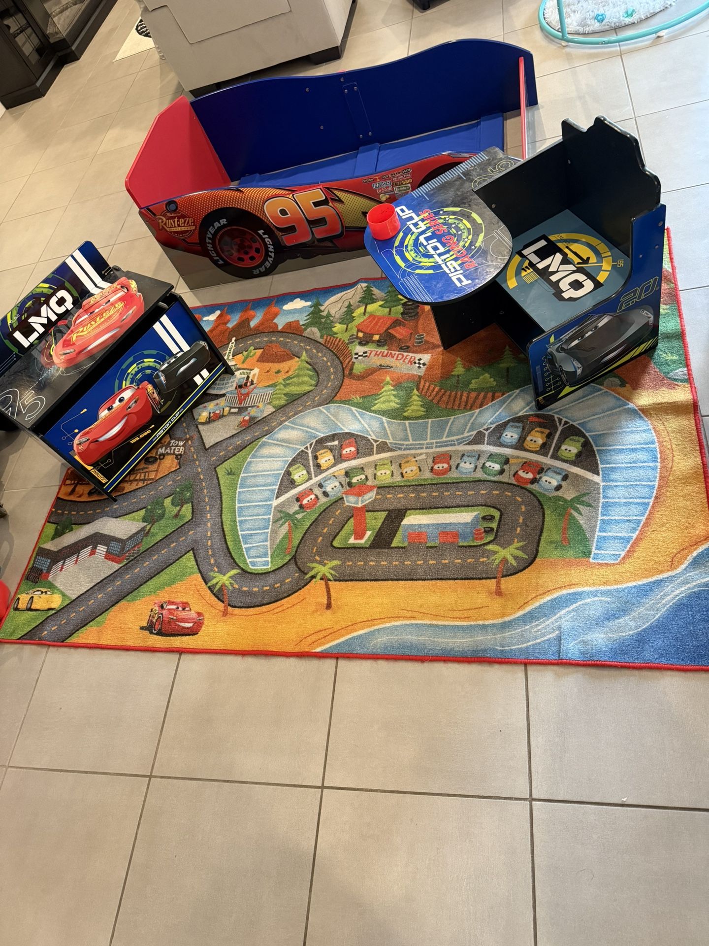 Lightning McQueen Kids Bedroom Set