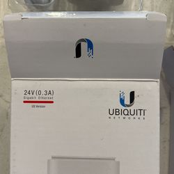 2x New In Box UBIQUITI PoE Adapters