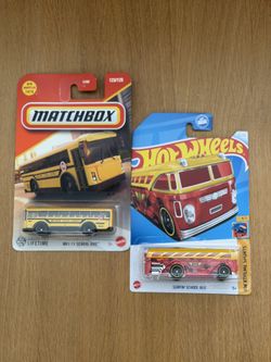 Matchbox & Hot Wheels Buses 🚌🏄‍♂️