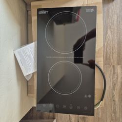 Summit 2 Burner 230v Electric Stove Top