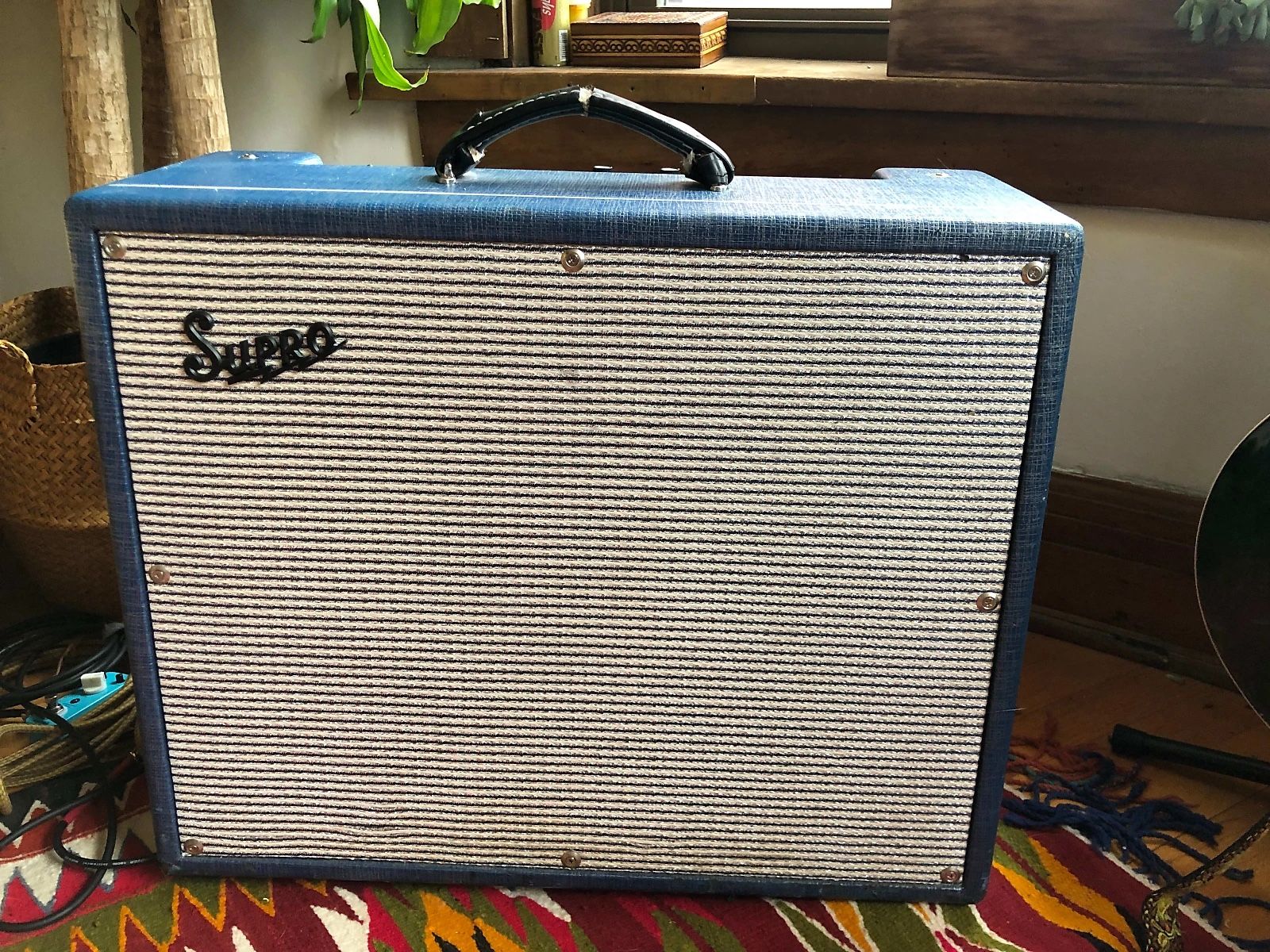 Supro Thunderbolt S6420+ tube guitar amp, 1x15”