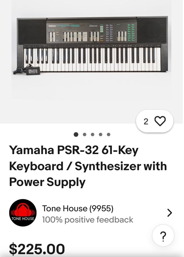 Yamaha PSR 32 