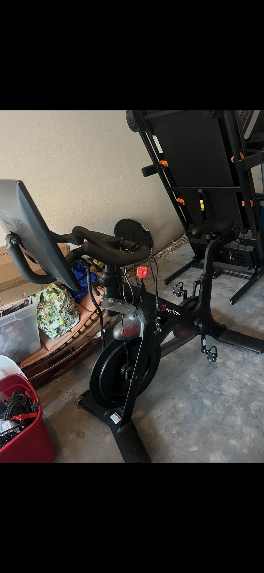 Peloton Work Out Bike.