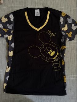 Disney Scrub top