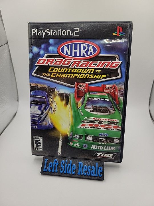 NHRA Drag Racing: Countdown to the Championship (Sony PlayStation 2 PS2, 2007)