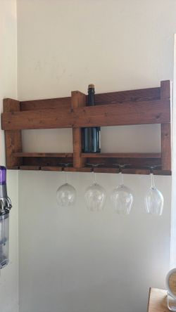 Wall Mounted Wine Rack