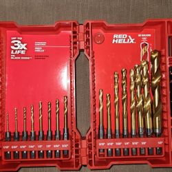 Milwaukee Shockwave 16pc Red Helix Hex Drill Bit Set 