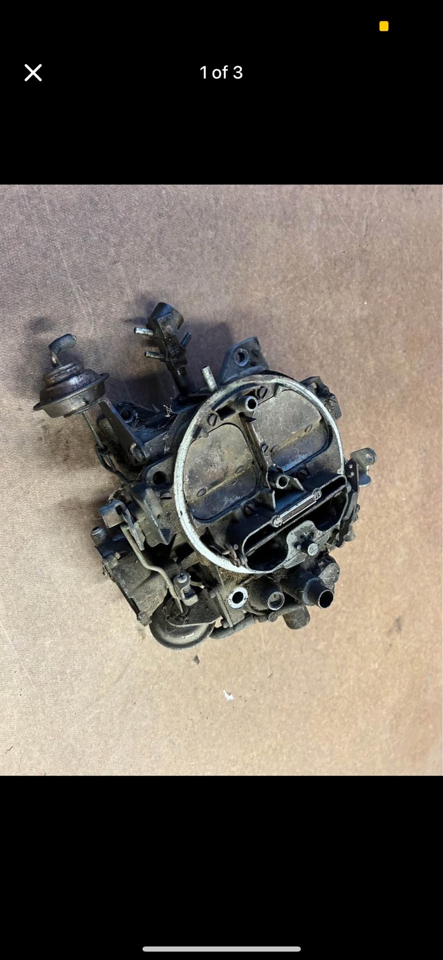 Rochester quadrajet 4 barrel carburetor carb