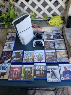 $500! Firm Noo Games. $30! Per Game. $70! Steelbook game 2024 PS5 Slim Disc Edition all for $1000! Firm trade for $1500! Trade under 1K most add cash