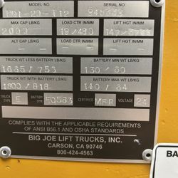 Electric Pallet jack 