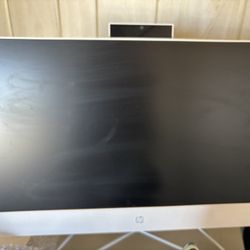 HP Desktop computer & printer 