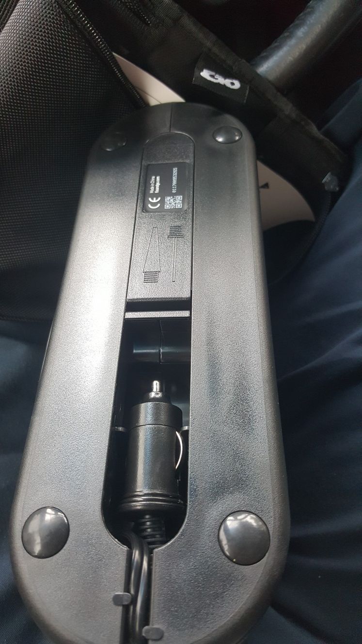 Portable tire pump fix and go brand new