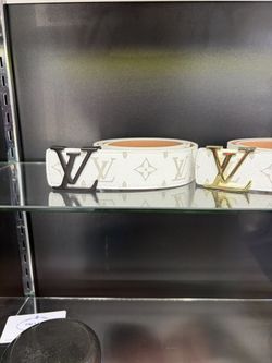 Black And White Lv Belt