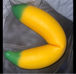 Giant Banana Squishy Toy