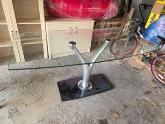 Glass table