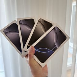 New Sealed - iPhone 16 Pro Max