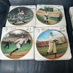 Baseball Greatest Players - Decorator Plates -