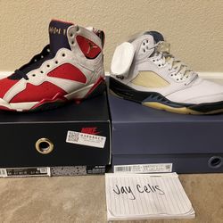 Nike Air Jordan V Vii DS Size 9.5