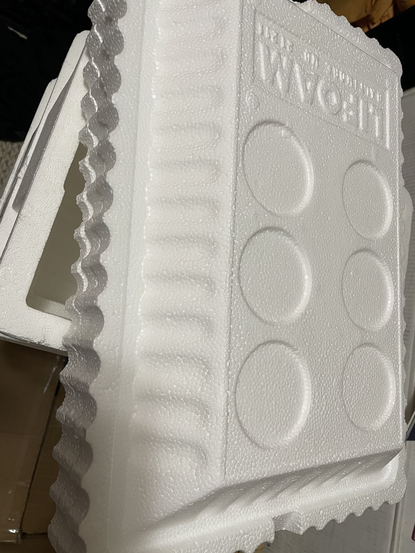 New 3 Foam Coolers W/lids 