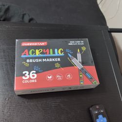 Acrylic Brush Pens 36 