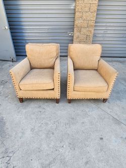 UTTERMOST FURNITURE Transitional Accent Club Arm Chair W. Textured Beige Wove..