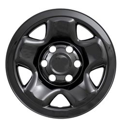 Wheel Skins, 16 inch for 2005-2023 Toyota Tacoma Gloss Black