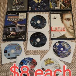 Ps2 Playstation 2 Games Late May Arrivals $8